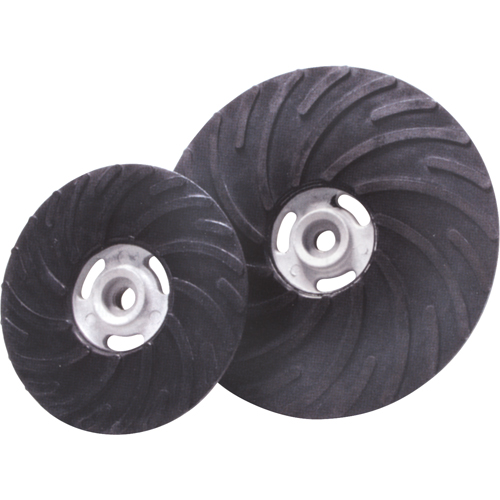 Fibre Discs - Air Cooled Rubber Back Up Pads R.M.G. Prévention