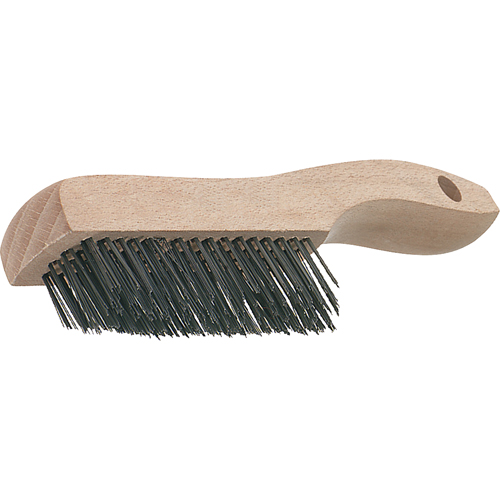V-Trim Shoe Handle Scratch Brushes, Stainless Steel, 4 x 16 Wire Rows, 19-3/4" Long R.M.G. Prévention