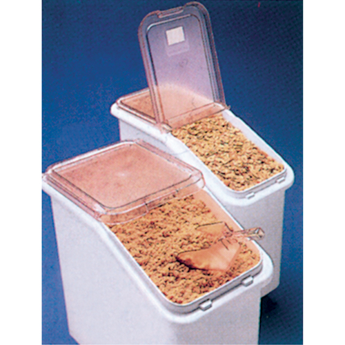 Mobile Ingredient Bins with Sliding Lid, 3.5 cu. ft. Capacity, 28" H x 15-1/2" W x 29-1/2" D R.M.G. Prévention