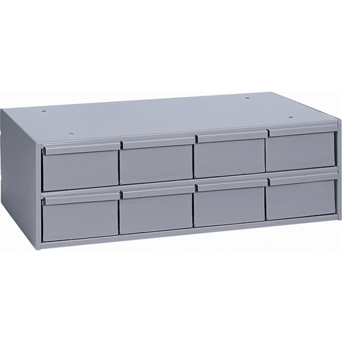 Industrial Drawer Cabinets, 8 Drawers, 22-3/4" W x 11-5/8" D x 7-3/8" H, Grey R.M.G. Prévention