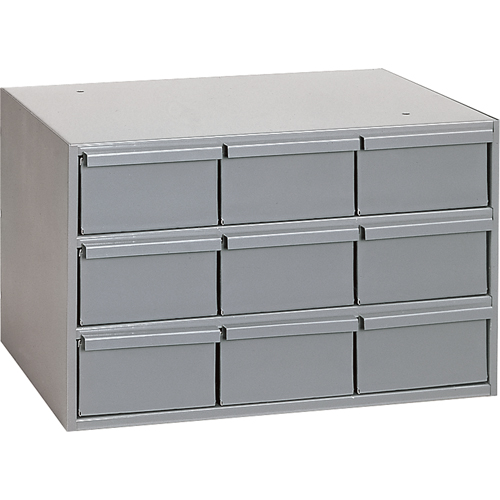 Industrial Drawer Cabinets, 9 Drawers, 17-1/4" W x 11-5/8" D x 10-7/8" H, Grey R.M.G. Prévention