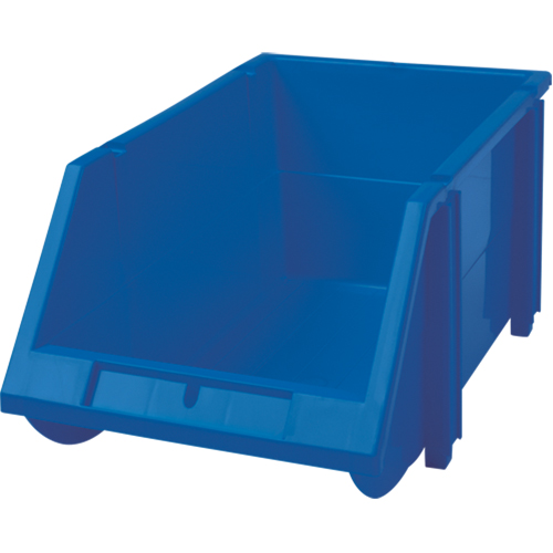 Bac empilable & &agrave; suspendre, 5-7/8" la, 4-11/16" h x 9-13/16" p, Bleu R.M.G. Prévention