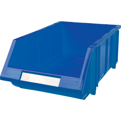 Stack & Hang Bin, 11-13/16" W x 7" H x 17-11/16" D, Blue R.M.G. Prévention