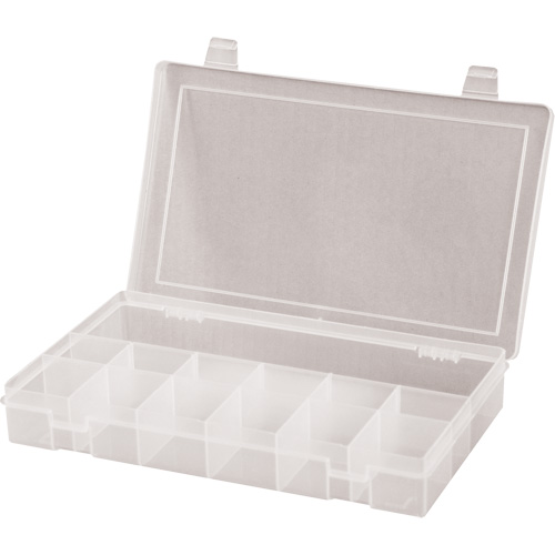 Compact Compartment Cases, 6.75" W x 11" D x 1.75" H, 13 Compartments R.M.G. Prévention