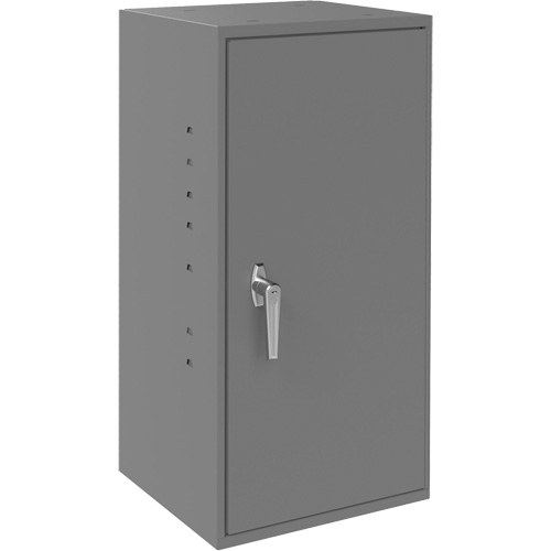 Armoires utilitaires, Acier, 2 Tablettes, 30" h x 13-3/4" la x 12-3/4" P, Gris R.M.G. Prévention