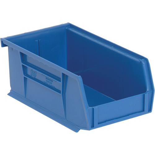 Ultra Stack & Hang Bin, 4-1/8" W x 3" H x 7-3/8" D, Blue R.M.G. Prévention