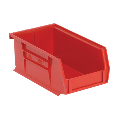 Ultra Stack & Hang Bin, 4-1/8" W x 3" H x 7-3/8" D, Red R.M.G. Prévention