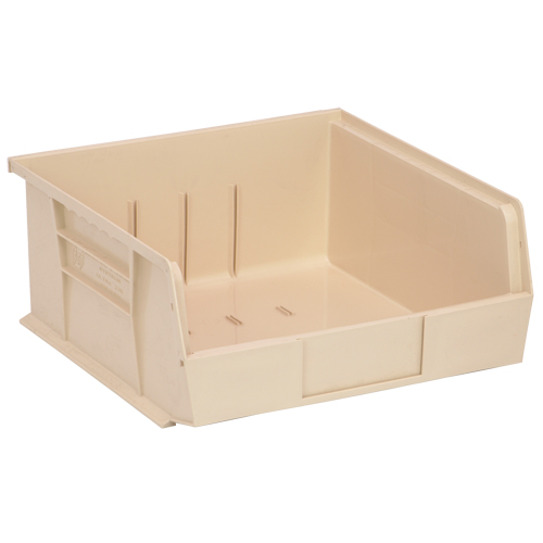 Ultra Stack & Hang Bin, 11" W x 5" H x 10-7/8" D, Ivory R.M.G. Prévention