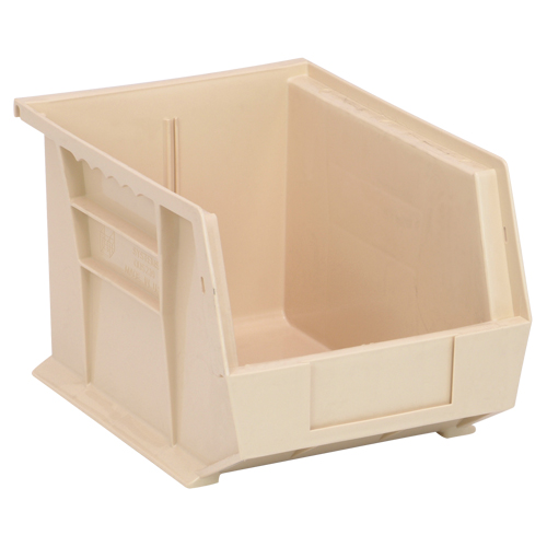 Bacs ultra empilable & suspendable, 8-1/4" la, 7" h x 10-3/4" p, Ivoire R.M.G. Prévention