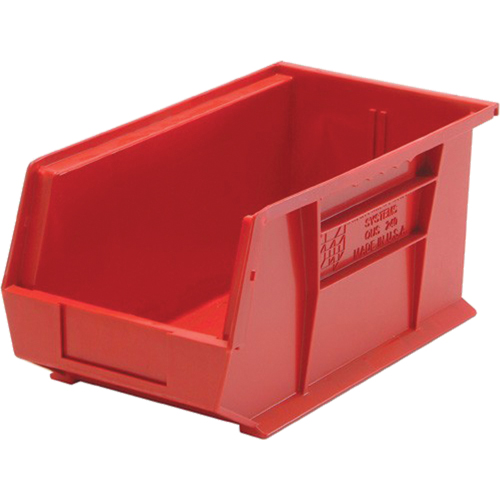 Ultra Stack & Hang Bin, 8-1/4" W x 7" H x 14-3/4" D, Red R.M.G. Prévention