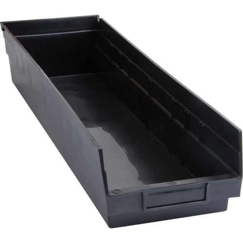 Recycled Shelf Bins, 6-5/8" W x 23-5/8" D x 4" H, 50 lbs. Capacity R.M.G. Prévention