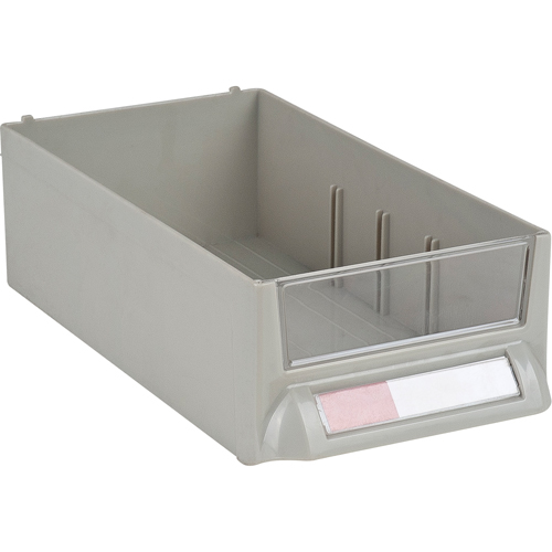 Replacement Drawer for KPC-400 Parts Cabinet, Plastic, 4-11/16" W x 8-5/8" D x 2-7/10" H, Grey R.M.G. Prévention