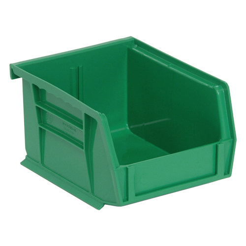 Ultra Stack & Hang Bin, 4-1/8" W x 3" H x 5-3/8" D, Green R.M.G. Prévention