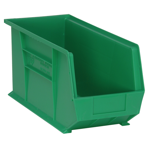 Ultra Stack & Hang Bin, 8-1/4" W x 9" H x 18" D, Green R.M.G. Prévention