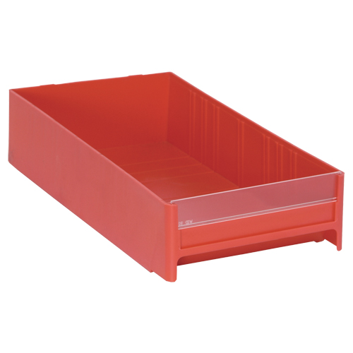 Cabinet Drawer, 5-5/8" W x 11" D x 2-1/2" H, Red R.M.G. Prévention