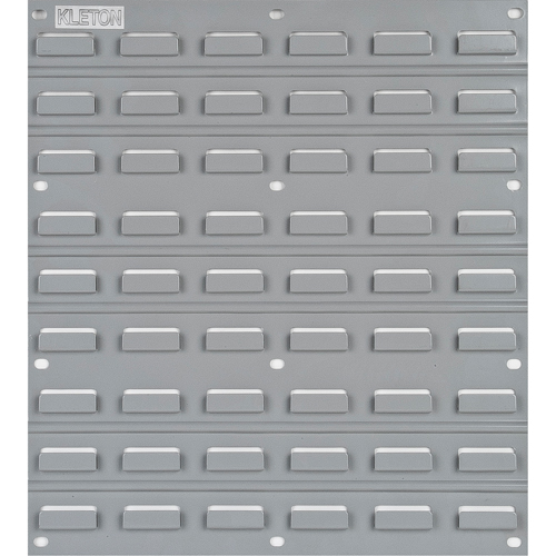 Metal Louvered Panel Bin Support Rack, 16 Bins, 18" W x 1/8" D x 19" H R.M.G. Prévention