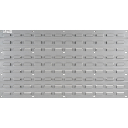 Metal Louvered Panel Bin Support Rack, 32 Bins, 36" W x 1/8" D x 19" H R.M.G. Prévention