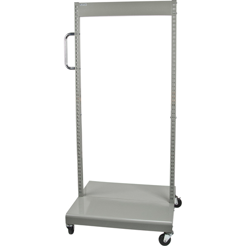 Servante mobile de bacs &agrave; plateaux inclinables - chariot seulement, &agrave; deux c&ocirc;t&eacute;s, 26-1/4" la x 22" p x 57-1/2" h R.M.G. Prévention