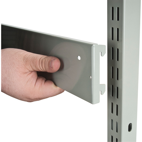 Servante mobile de bacs &agrave; plateaux inclinables - chariot seulement, &agrave; deux c&ocirc;t&eacute;s, 26-1/4" la x 22" p x 57-1/2" h R.M.G. Prévention