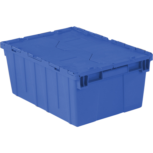 Contenants de distribution Flipak en plastique poly&eacute;thyl&egrave;ne (PE), 21,9" x 15,2" x 9,3", Bleu R.M.G. Prévention