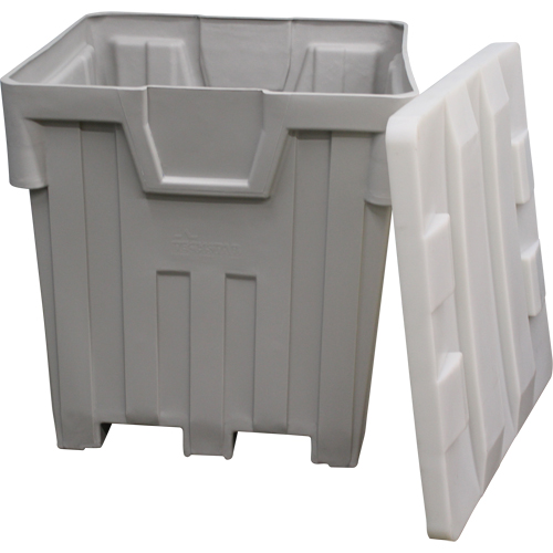 Nesting Bin, 44" W x 44" D x 46" H, Grey R.M.G. Prévention