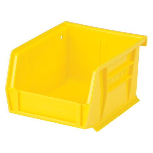 Stack & Hang Bin, 4-1/8" W x 3" H x 5-3/8" D, Yellow R.M.G. Prévention