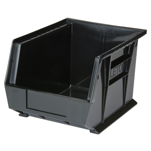Stack & Hang Bin, 8-1/4" W x 7" H x 10-3/4" D, Black R.M.G. Prévention