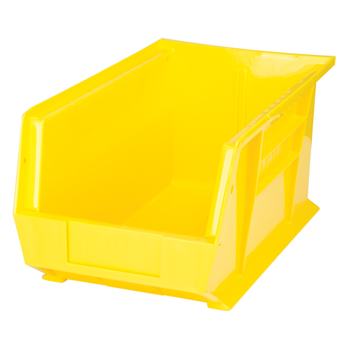 Stack & Hang Bin, 8-1/4" W x 7" H x 14-3/4" D, Yellow R.M.G. Prévention