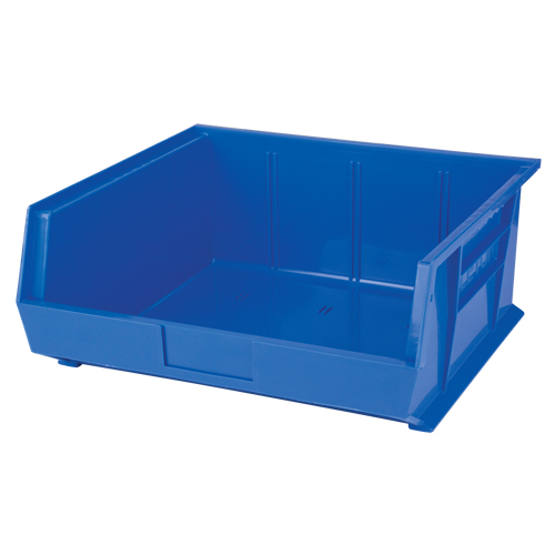 Stack & Hang Bin, 16-1/2" W x 7" H x 14-3/4" D, Blue R.M.G. Prévention