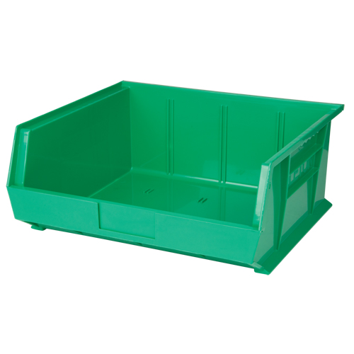Stack & Hang Bin, 16-1/2" W x 7" H x 14-3/4" D, Green R.M.G. Prévention