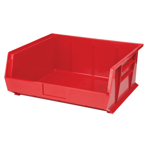 Stack & Hang Bin, 16-1/2" W x 7" H x 14-3/4" D, Red R.M.G. Prévention