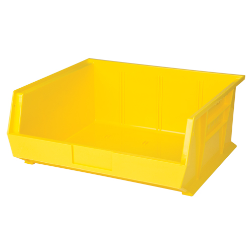 Bac empilable & &agrave; suspendre, 16-1/2" la, 7" h x 14-3/4" p, Jaune R.M.G. Prévention