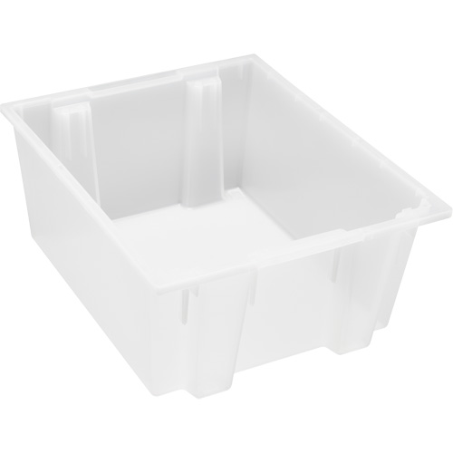 Contenant robuste Stack & Nest, 10" x 19,5" x 23,5", Transparent R.M.G. Prévention
