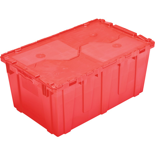 FP243C FliPak Nestable Tote, 26.9" x 16.9" x 12.1", Red R.M.G. Prévention