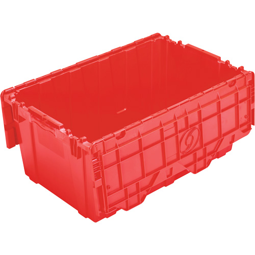 FP243C FliPak Nestable Tote, 26.9" x 16.9" x 12.1", Red R.M.G. Prévention