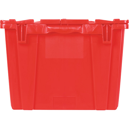 FP243C FliPak Nestable Tote, 26.9" x 16.9" x 12.1", Red R.M.G. Prévention