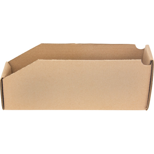 Boîtes profondes en carton ondul&eacute;, 2-7/8" la x 11-1/4" p x 4-1/2" h, Beige R.M.G. Prévention
