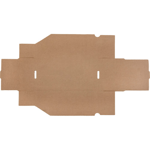 Deep Corrugated Parts Bins, 5-3/4" W x 11-1/4" D x 4-1/2" H, Beige R.M.G. Prévention