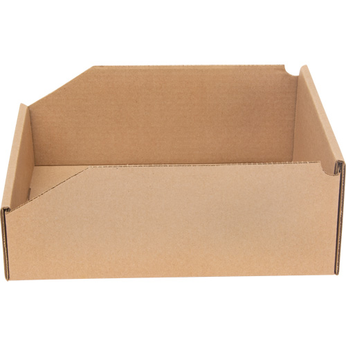 Deep Corrugated Parts Bins, 9-3/4" W x 11-1/4" D x 4-1/2" H, Beige R.M.G. Prévention