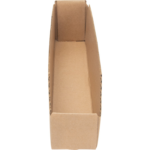 Boîtes profondes en carton ondul&eacute;, 1-7/8" la x 17-1/8" p x 4-1/2" h, Beige R.M.G. Prévention