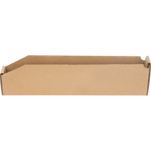 Deep Corrugated Parts Bins, 2-7/8" W x 17-1/4" D x 4-1/2" H, Beige R.M.G. Prévention