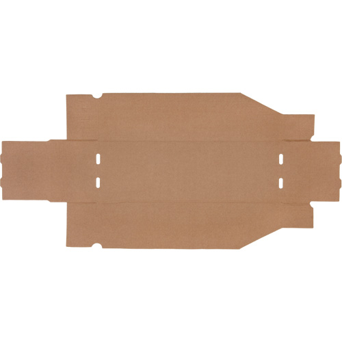 Deep Corrugated Parts Bins, 5-3/4" W x 17-1/4" D x 4-1/2" H, Beige R.M.G. Prévention