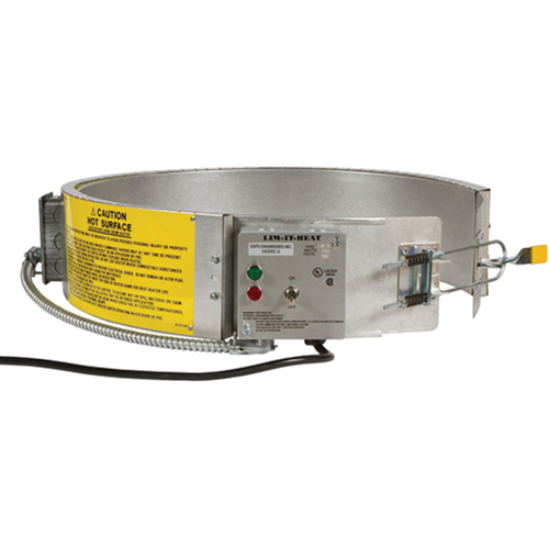 Chauffe-barils pour contenants en plastique Wrap-It-Heat R.M.G. Prévention
