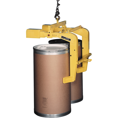 Leveurs de barils en acier, en plastique & en fibres, 55 gal. US (45 gal. imp.), Cap. 4000 lb/1814 kg R.M.G. Prévention