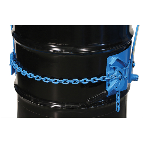 Leveurs de baril - Inclinaison manuelle, Baril de 55 gal. US (45 gal. imp.), Capacit&eacute; 800 lb/363 kg R.M.G. Prévention