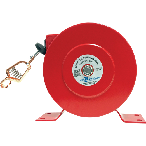 Retractable Grounding Wires, 50' Length, Light-Duty R.M.G. Prévention