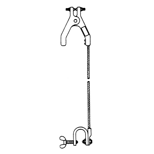 Heavy-Duty Bonding & Grounding Wire Assemblies - Hand Clamps & C-Clamps R.M.G. Prévention