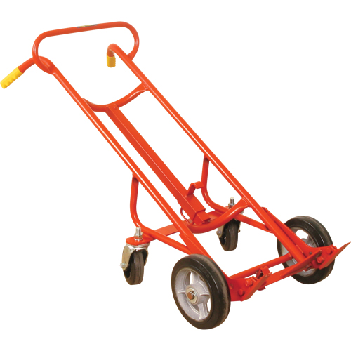 Ergonomic Drum Truck With Swivel Casters, Steel Construction, 55 - 85 US Gal. (45 - 70 Imperial Gal.) R.M.G. Prévention