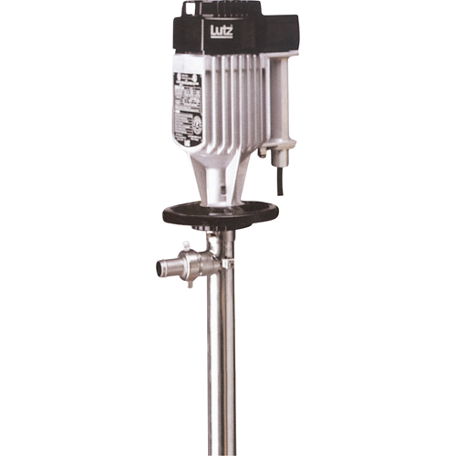 Pompe &agrave; baril antid&eacute;flagrant, Acier inoxydable R.M.G. Prévention