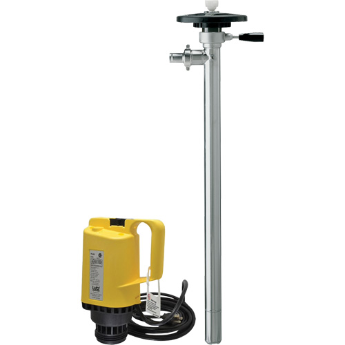 Electric Drum Pumps, Stainless Steel, 51 GPM R.M.G. Prévention